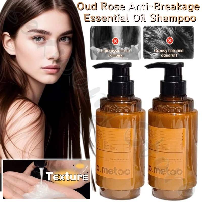 

Шампунь с эфирным маслом розы Эбеновый цветок, 400 г, стойкий аромат, глубокое очищение, успокаивает волосяные фолликулы и укрепляет волосы.