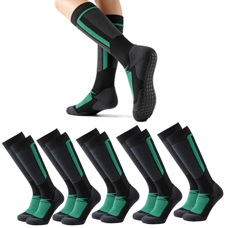 

Носки для походов унисекс с нескользящей подошвой и махровой вставкой, дышащие спортивные носки