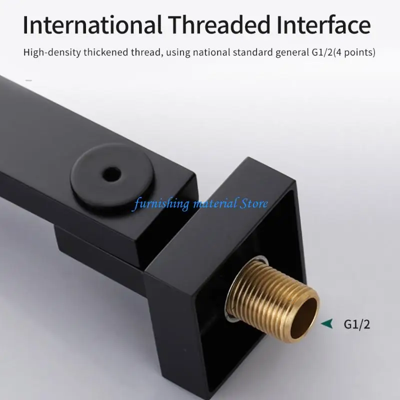 

Y5GD Rotating Nozzle Concealed Bath Fixture Sturdy Bathtubs Spouts Assembly
