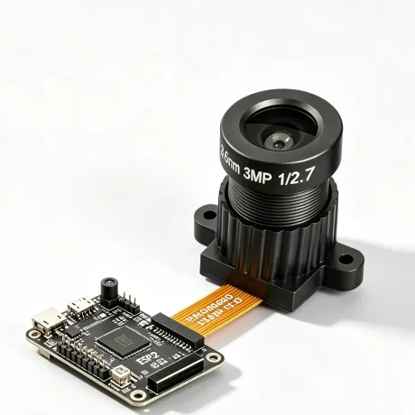 5MP OV5640 DVP Camera Module,160 Degree Ultra Wide Angle Lens For ESP32 Controller, Embedded Vision Machine Vision DIY Robotics