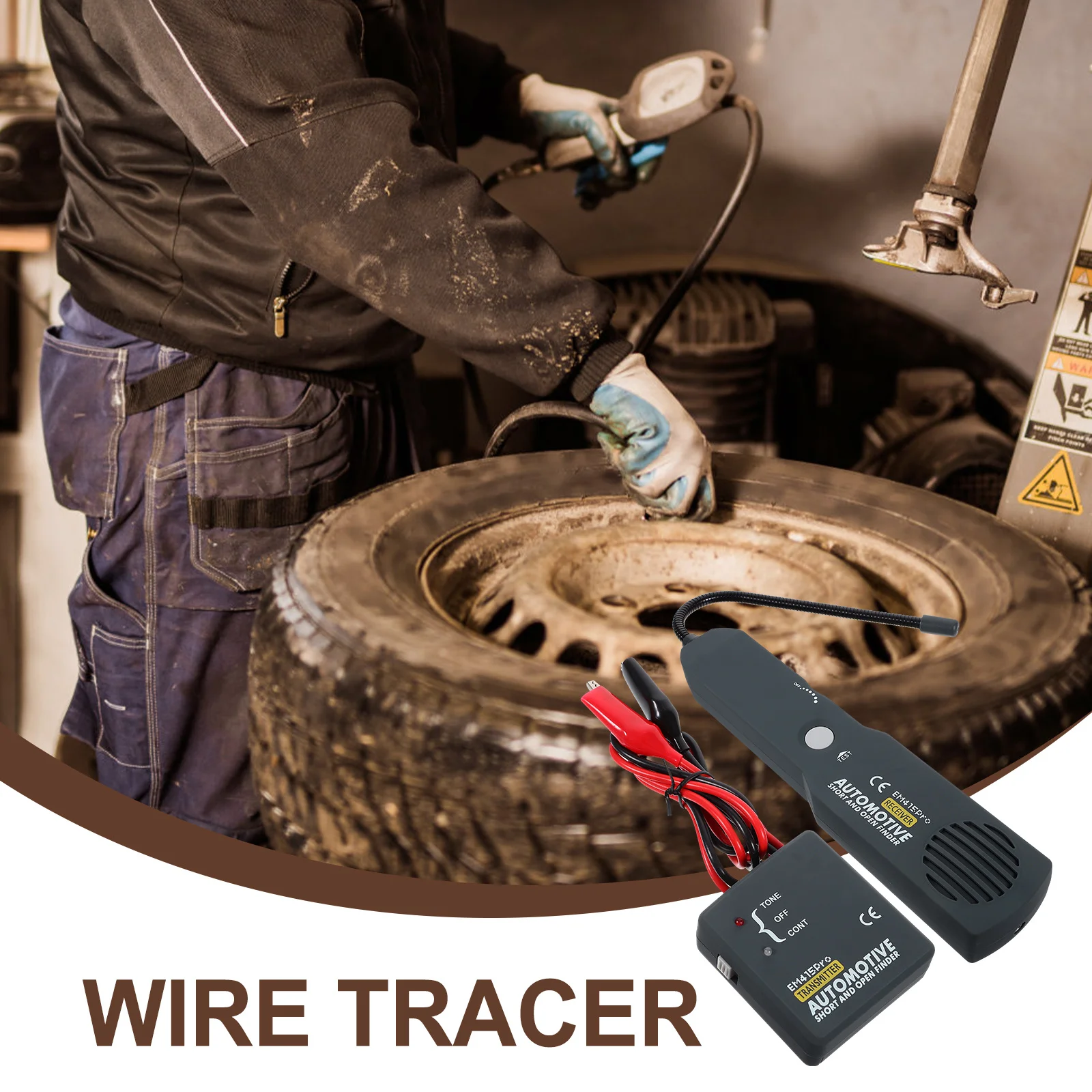 

Набор для проверки короткого замыкания автомобильных цепей: высокоточный тестер короткого замыкания/открытых цепей, трассировщик автомобильных проводов, детектор обрывов кабеля