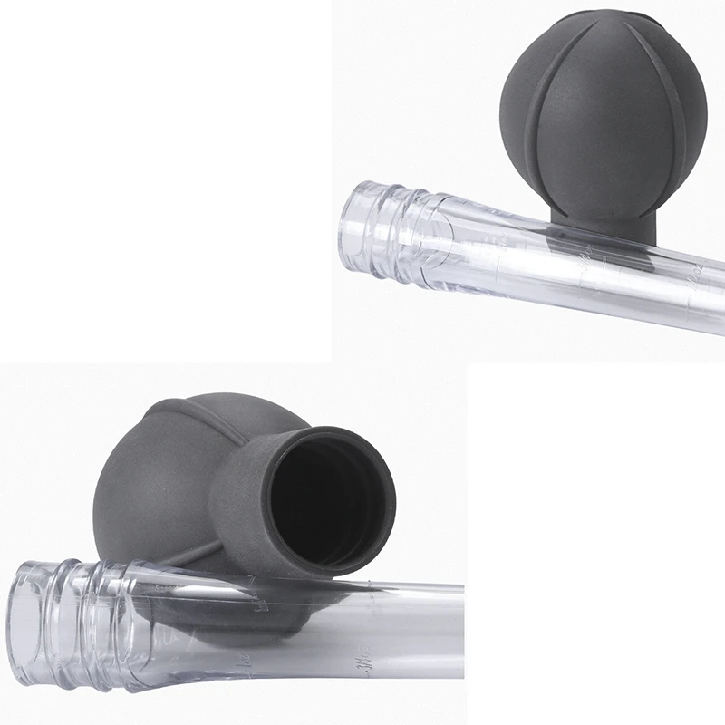 28 مللي أدوات المطبخ الطبخ تركيا قطارة زيت الدجاج الشواء الغذاء باستر حقنة أنبوب واضح الأنابيب