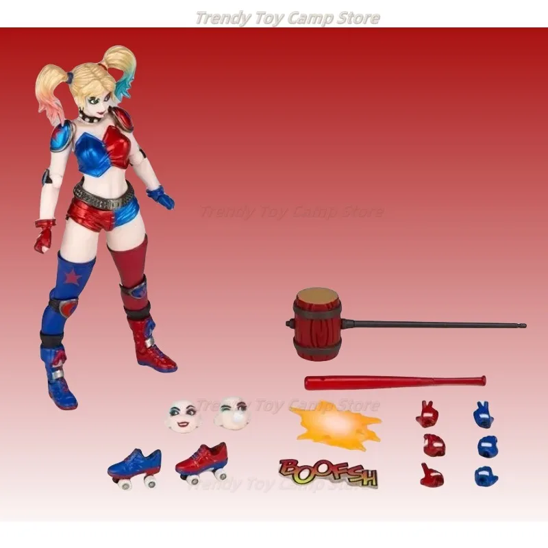 

Ko Kaiyodo Figma Dc Harley Quinn аниме фигурки подвижный шарнир детские игрушки украшение комнаты для девочек-клоуна подарок