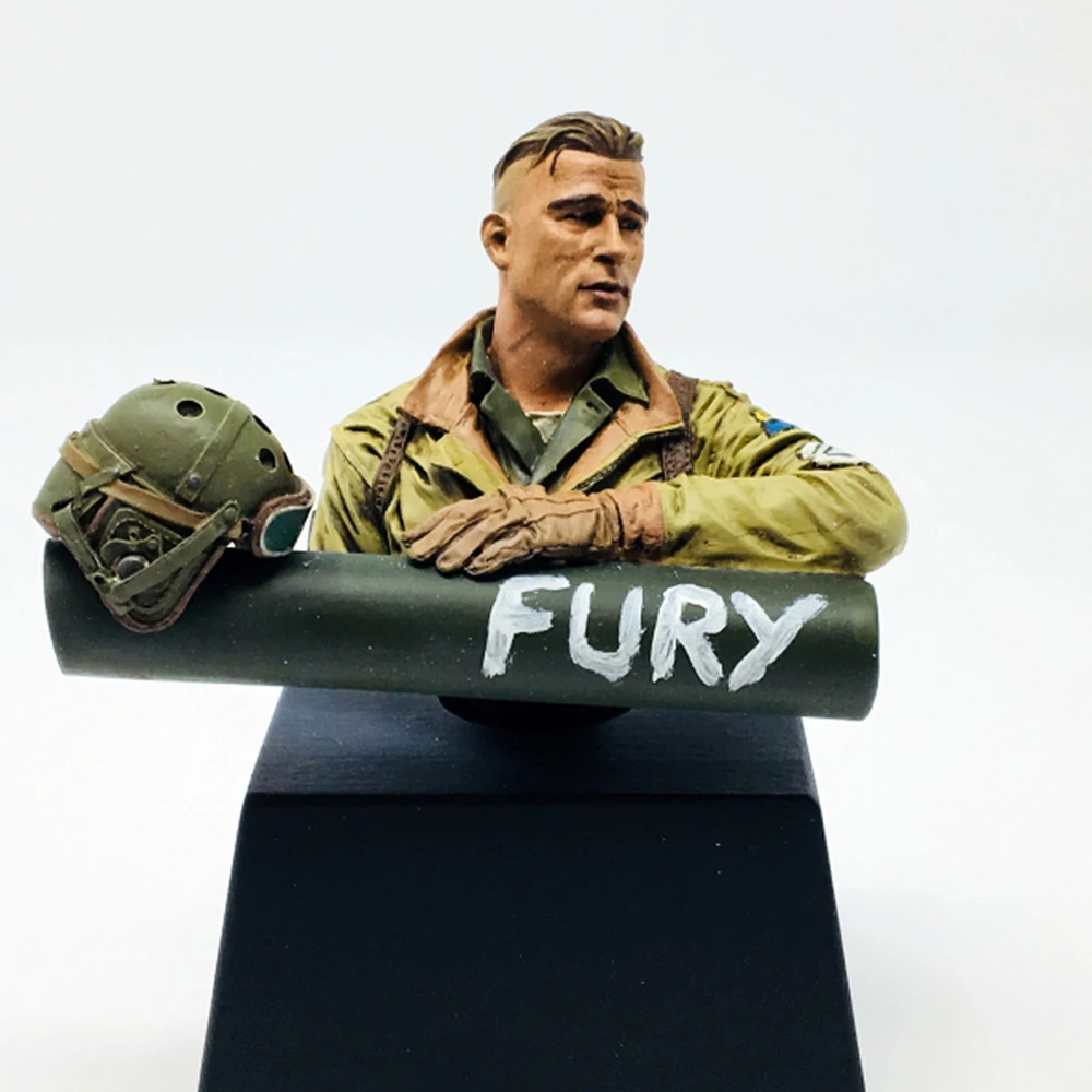 

1/10 Resin Figure Unpainted Model Kit, Military Theme, Gunner's Fury, Unassembled and Unpainted GK