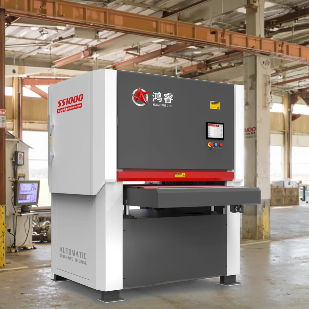 Suministro de fábrica Honry SS1000 Máquina pulidora y lijadora Rectificadora automática de correa ancha