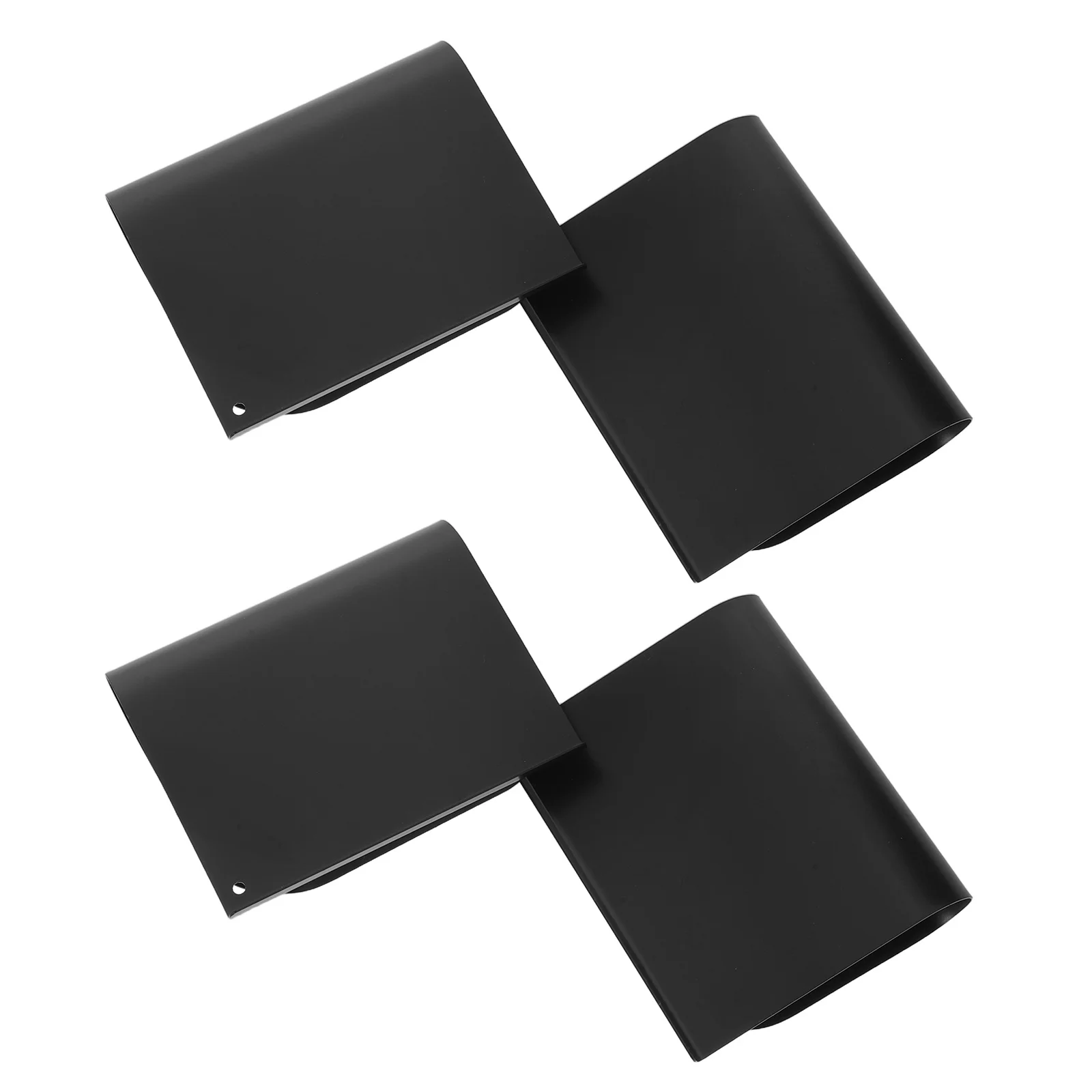 

4Pcs Car Eyeglass Storage Clip Metal Sun Visor Sunglasses Holder for Car Uv Protection Compact Design Glasses Organizer