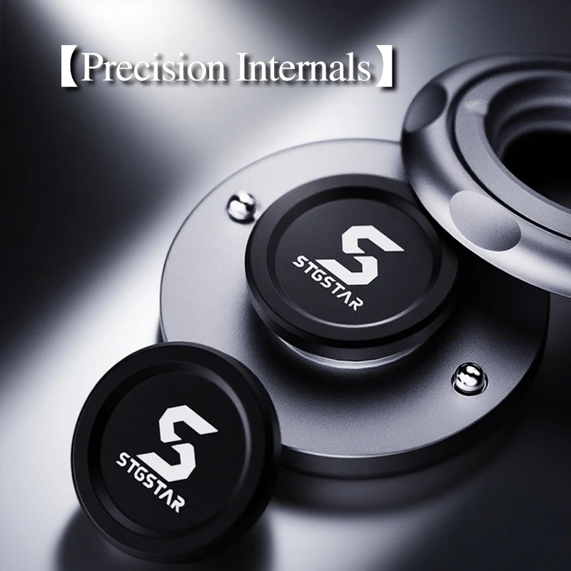 磁気フィジェットスライダー プレミアムメタル ラチェットスピナー 静音プッシュプル EDC おもちゃ 不安軽減＆集中力向上 ポータブルストレス解消