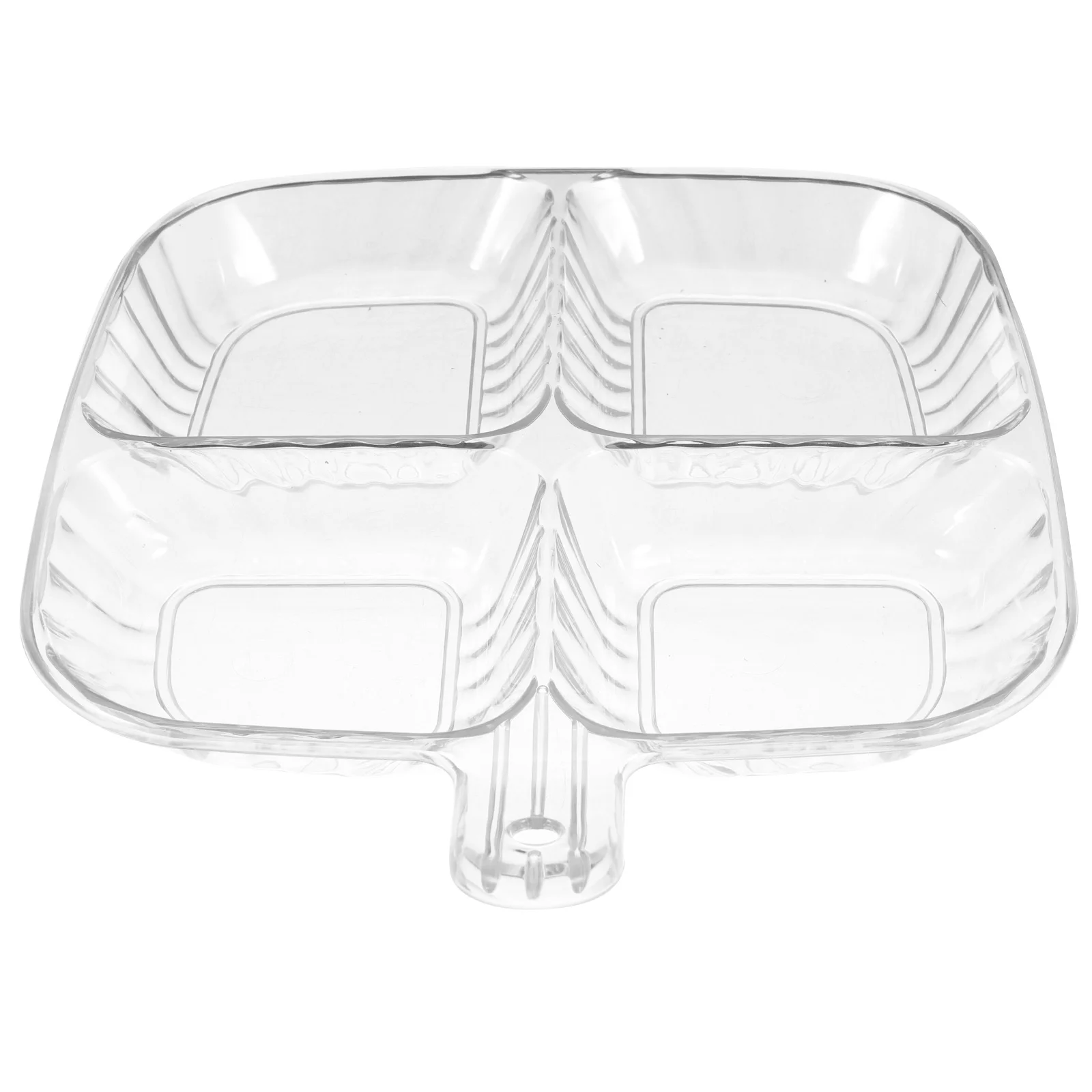 

Kitchen Prep Tray Multi functional Vegetable Condiment Divider Transparent Food Holder Cooking Accessory