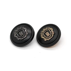 EQUBO 18/23mm Round Crown Gold Metal Buttons for Clothing Fashion Men Coat Suit Pants Jeans Sewing Accossories