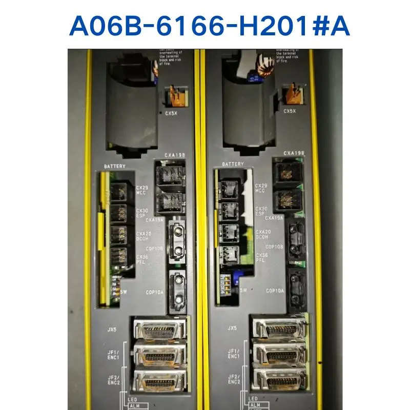 Second-hand test OK Servo drive A06B-6166-H201#A A06B-6166-H201 1 piece