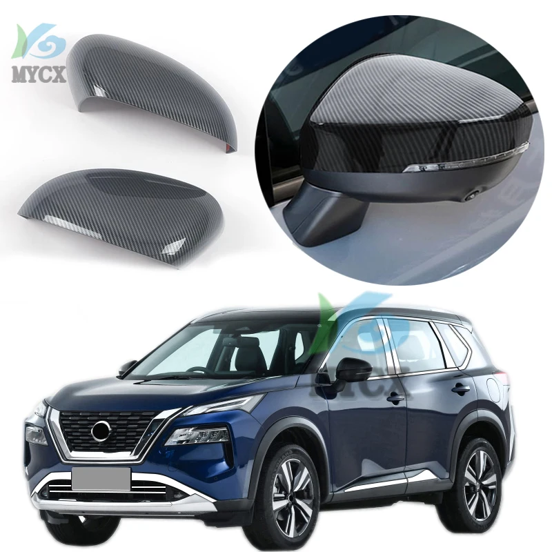 

Rearview Mirror Cap Wing Side Mirror Cover Fit For nissan x-trail x trail xtrail T33 2021 2022 Performance Car Accessories