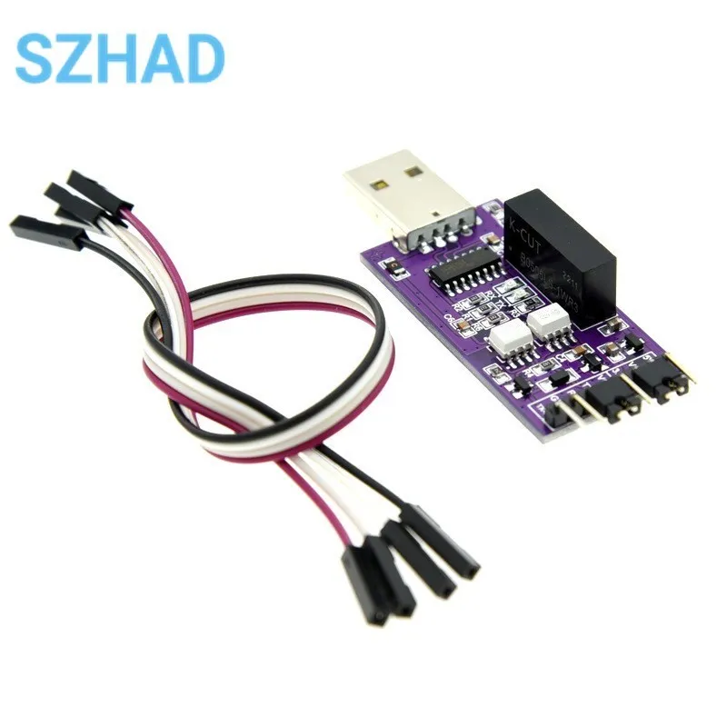 Optically isolated USB to serial port 5V 3.3V optically isolated USB to TTL serial port CH340 UART