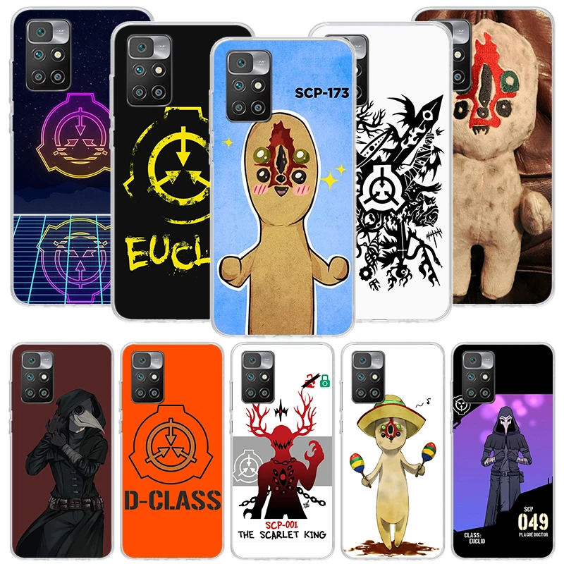 Чехол для телефона SCP Special Containment 173 для Xiaomi Redmi 12C 13C 14C 13 12 10C 10A 10 9C 9A 9T 9 8A 8 7A 7 6A 6 Pro K70 K60 K40 K