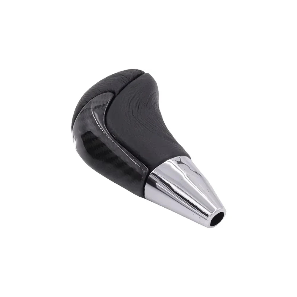 Car Gear Shift Knob Carbon Fiber Leather Lever Change For Toyota GR Sports Corolla Supra Racing Parts Gazoo Yaris Accessories view 6