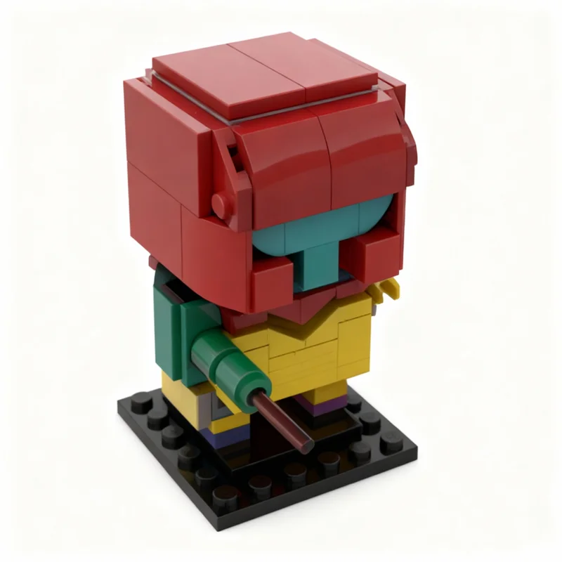 

974pcs MOC Samus Brickheadz Model Building Blocks Construction Toy Christmas Gifts DIY Creative Idea Education Assemble Birthday