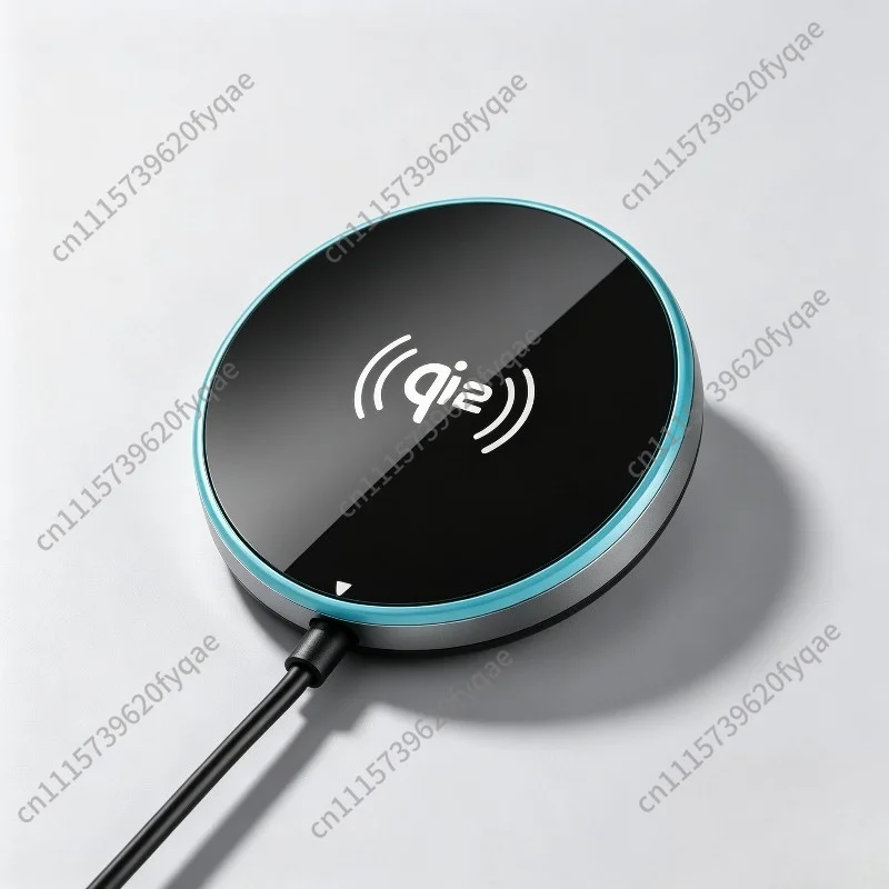 Qi2 certified zinc alloy true 15W magnetic car wireless charger car suspension screen mobile phone holder
