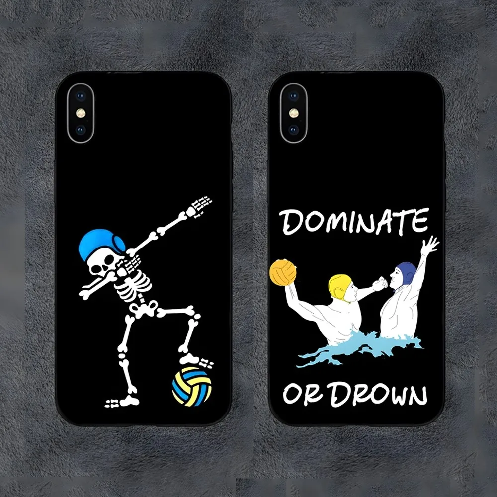 Water Polo Sports  Phone Case For Samsung S24,S21,S22,S23,S30,Ultra,S20,S30,Plus,S21 Fe,10,9,5G Silicone Cover