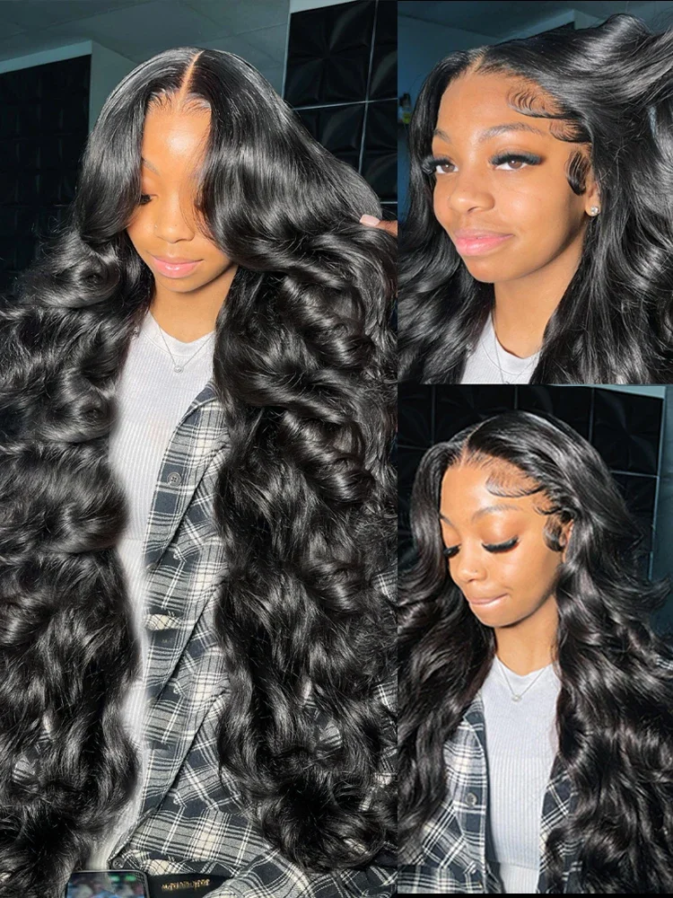 40 50 Inch 200% Body Wave 13x6 HD Frontal Wigs  Brazilian Remy 5x5  Wig Human Hair Ready To Wear  Front Wig For Black Women