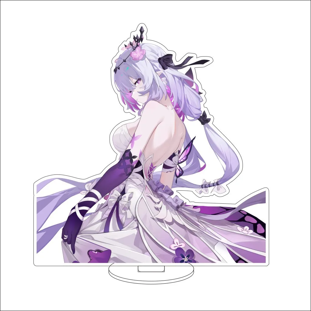 16CM Game Anime Honkai: Star Rail Castorice Cos Acrylic Figure Stand Ornaments Birthday Chrismas Lovely Gifts view 3