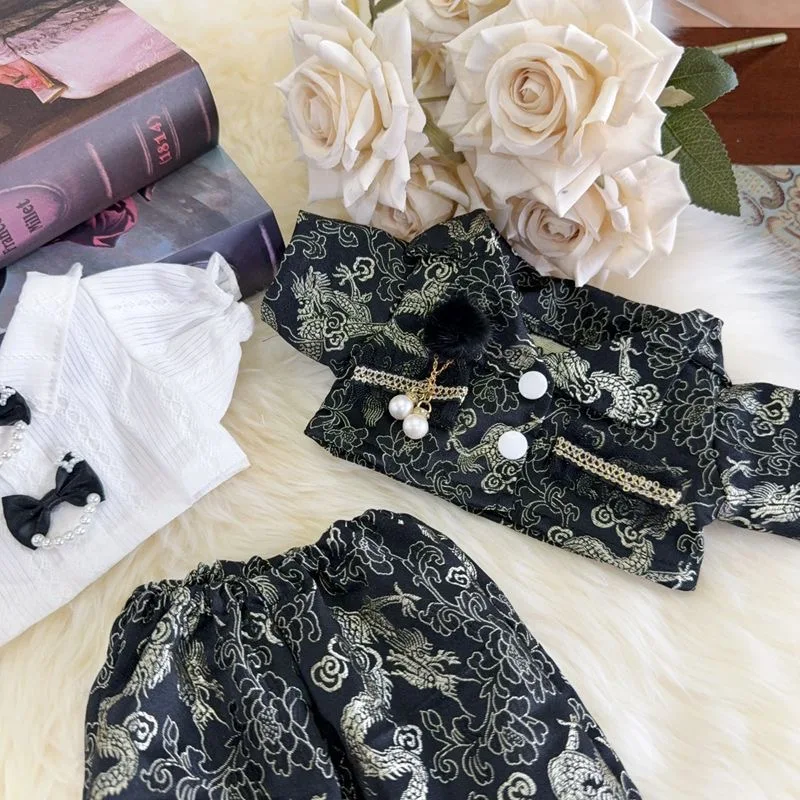 Roupas de boneca de algodão 20cm 40cm “dragão enrolado pequeno senhor” 50- 55cm roupas de boneca reborn frete grátis