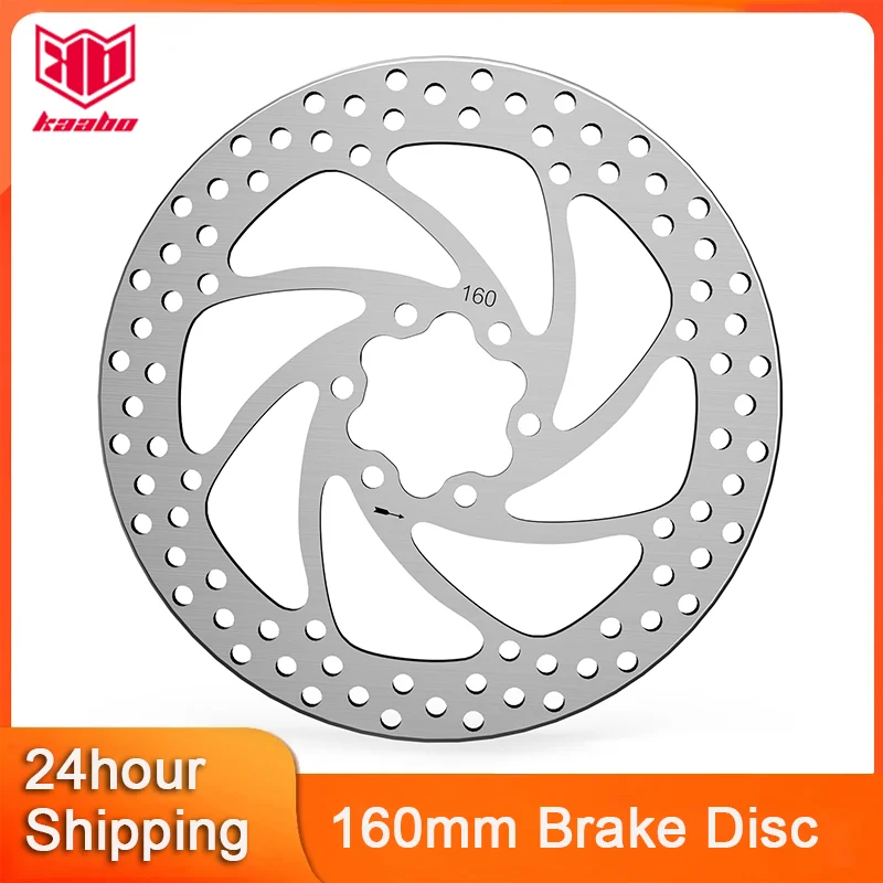Kaabo 160mm Brake Disc for Kaabo Wolf Warrior X/11 Mantis10 Kaabo Wolf King GTR/Wolf King+ Warrior/King GT Kaabo E-Scooter Parts