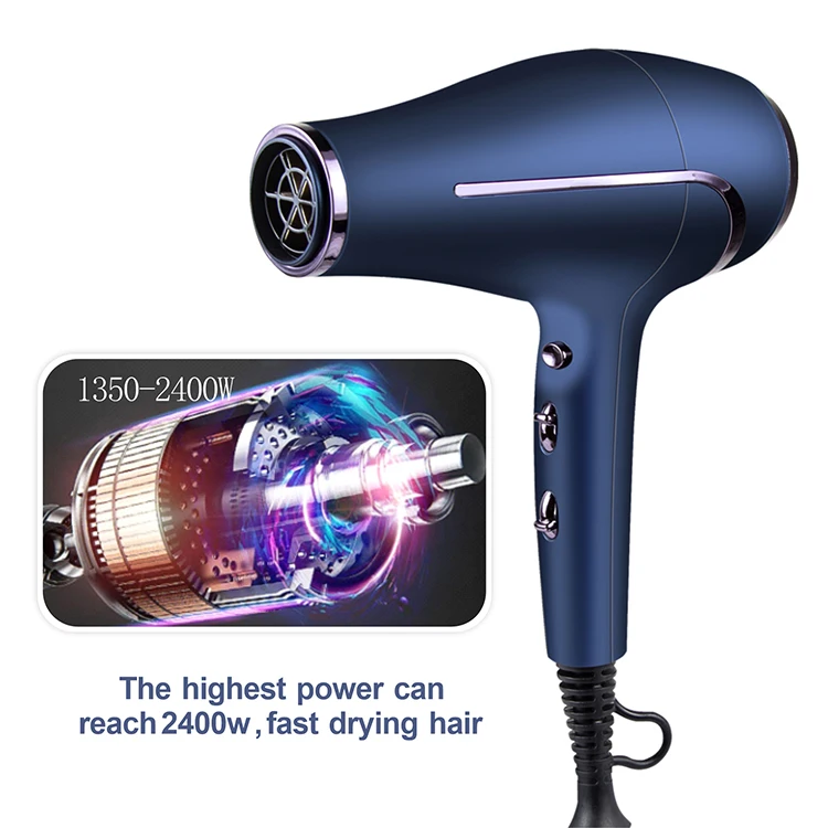 Professional Hair Dryer Brushless BLDC Motor Negative Ion Strong Power Hairdryer Professional Salon Hair Styling Tools