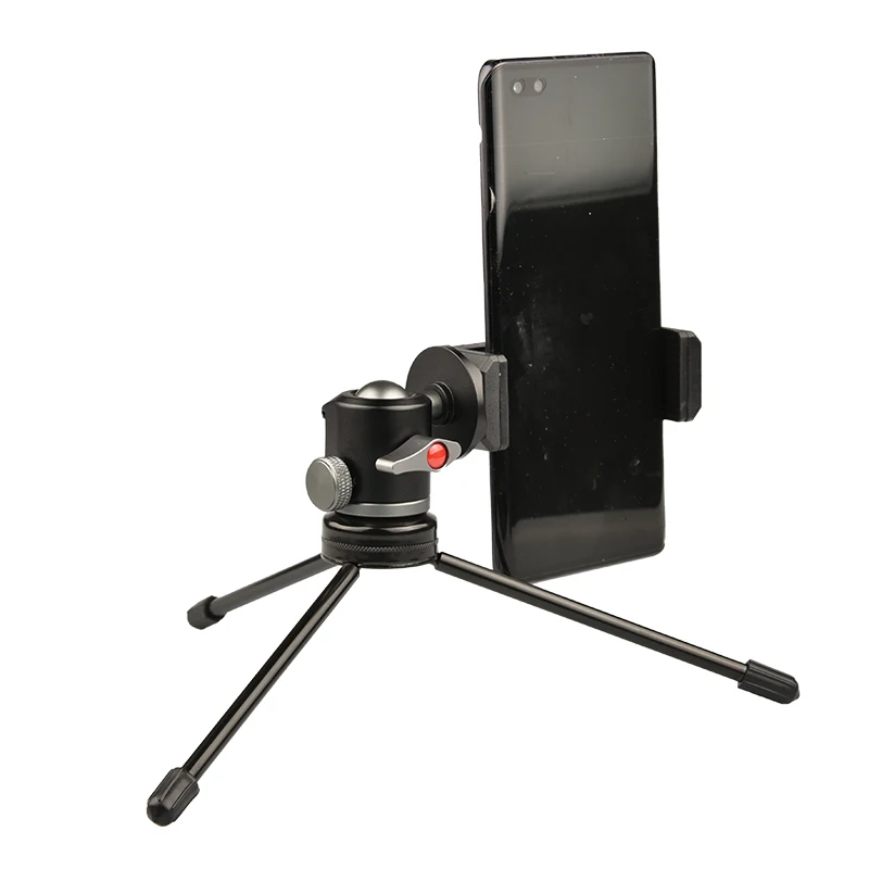 Настольный Трипод Vlogmagic Micropod с холодным башмаком, мини шариковая головка Для беззеркальных камер Dslr, смартфонов, прямой трансляции