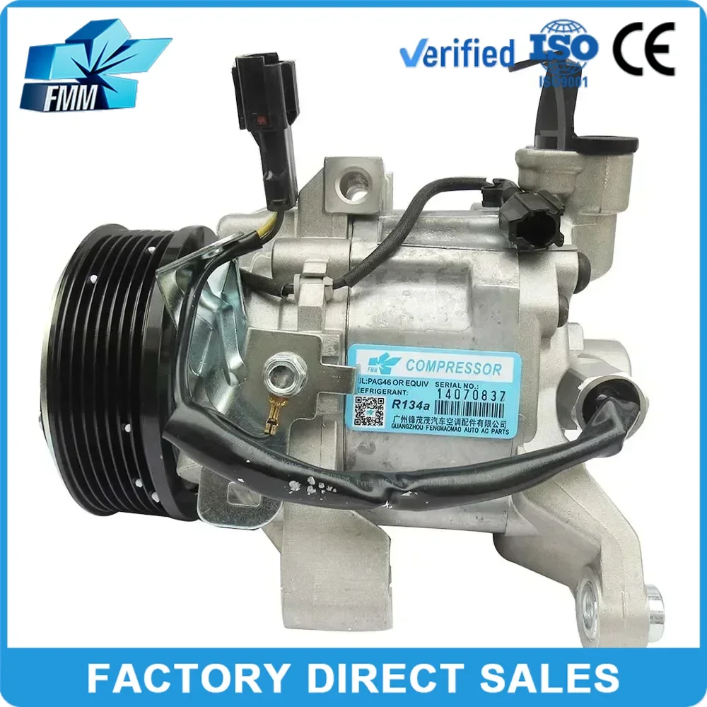 FMM Air Conditioning AC Compressor for Subaru Forester Impreza 1998-2018 DKV-10R 73111-SG000 73111-SC001 73111-SC000 Z0007811A