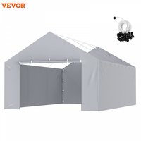 VEVOR Carport Replacement Canopy Cover Side WallGarage Tent Shelter Tarp Heavy-Duty Waterproof   UV Protected