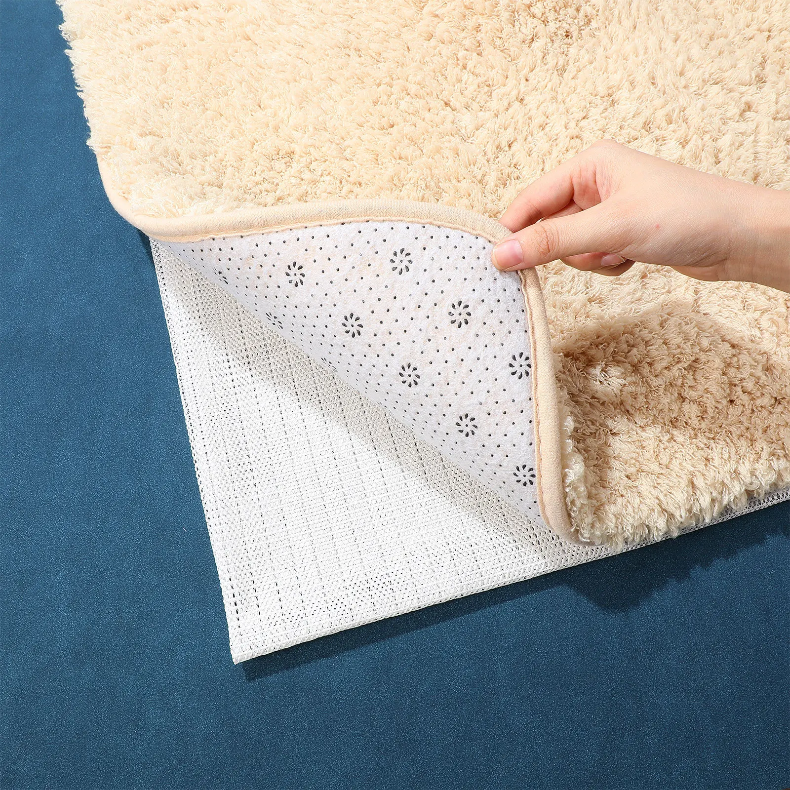 

200X300Cm Non Slip Pad Anti Curling Floor Protection Mat For Living Room Office Hold Rug In Place On Carpet Under Rug Mat Non