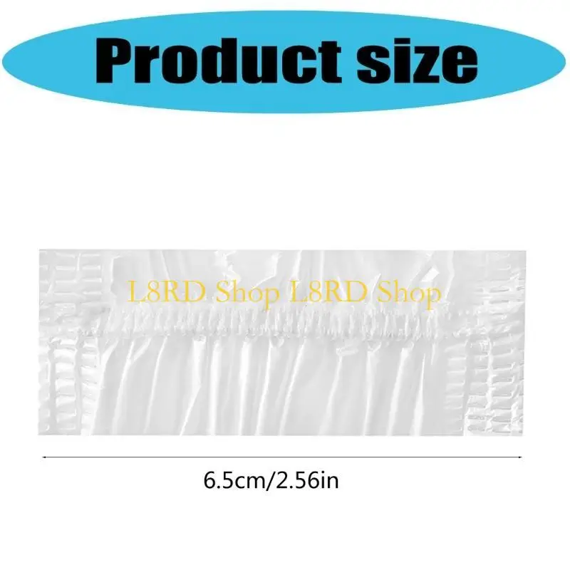 L8RD 50/80pcs Disposable Wheel Covers For Suitcases Non Woven Fabric Wheel Sleeve Protectors To Maintain Cleanliness