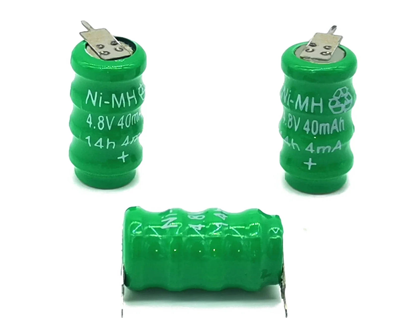 3pcs 4.8V 20mAh Ni-MH Button Battery for Car Torch Lenser 7575 4S 250mAh Cordless Telephone T334 PLC CNC Data Backup Power