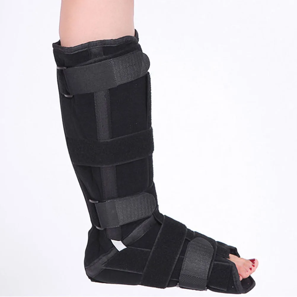 

Steel Plate Ankle Brace Adult Fixed Splint Support Stabilizer Adjustable Straps Breathable Material Sports Injury Prevention