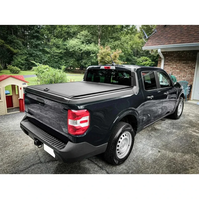 

Waterproof Off-Road 4X4 Pickup Accessories 6.5ft Aluminum Folding Retractable Truck Bed Tonneau Cover