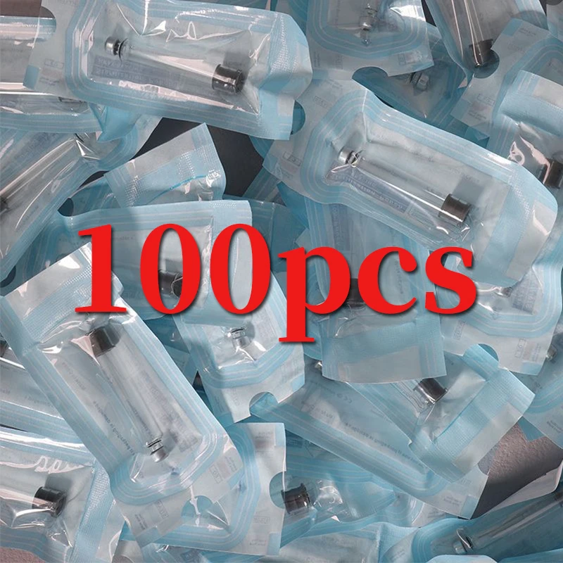 

100pcs Cassette bottle supplies magic pen stroke pen disposable sterile cartridge bottle catheter supplies magic pen cartridge