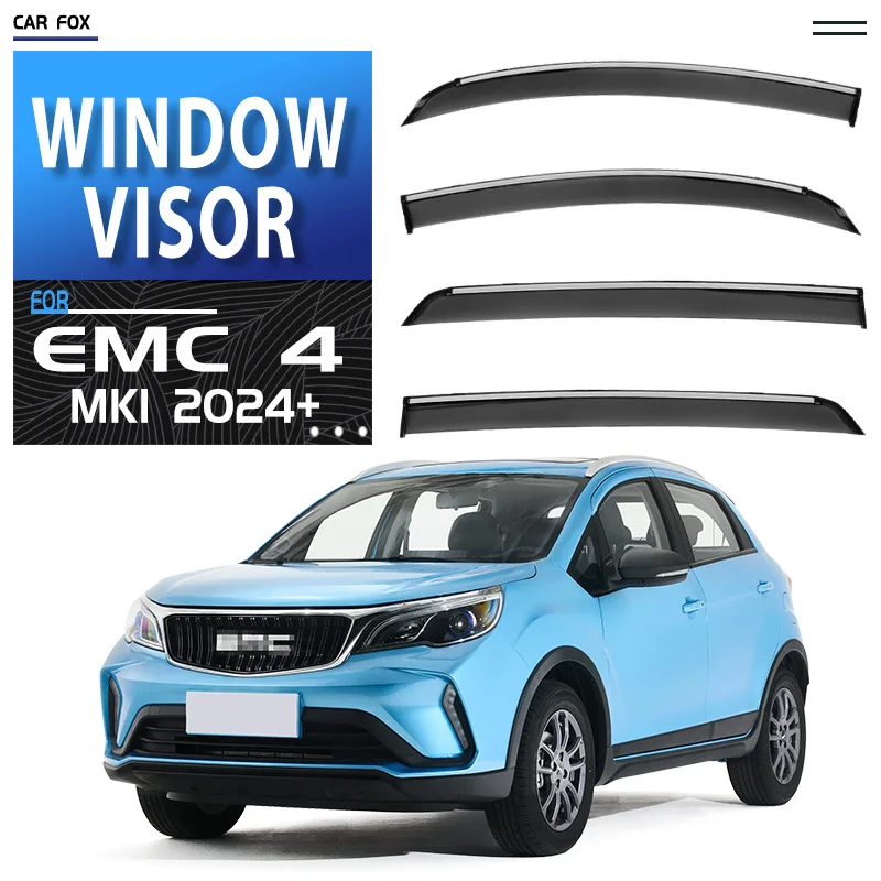 

For EMC 4 2024+ Car Window Visor Awning Shelters Windshield Side Window Rain Guard Shade Auto Accessories Car Styling