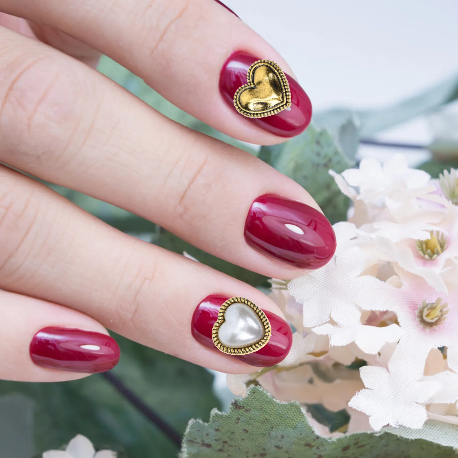 

40 Pcs DIY Manicure Supply Nails Accessories Decors Tech Supplies Patches Charm for