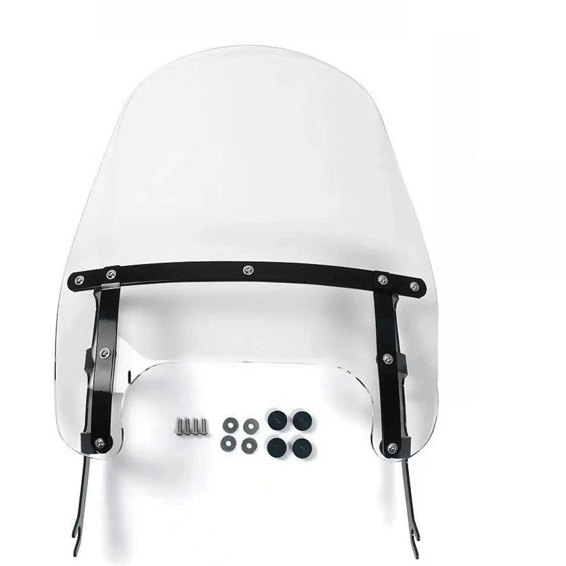 

Suitable for Harley Soft Tail, Front Windshield Quick Remove Front Windshield