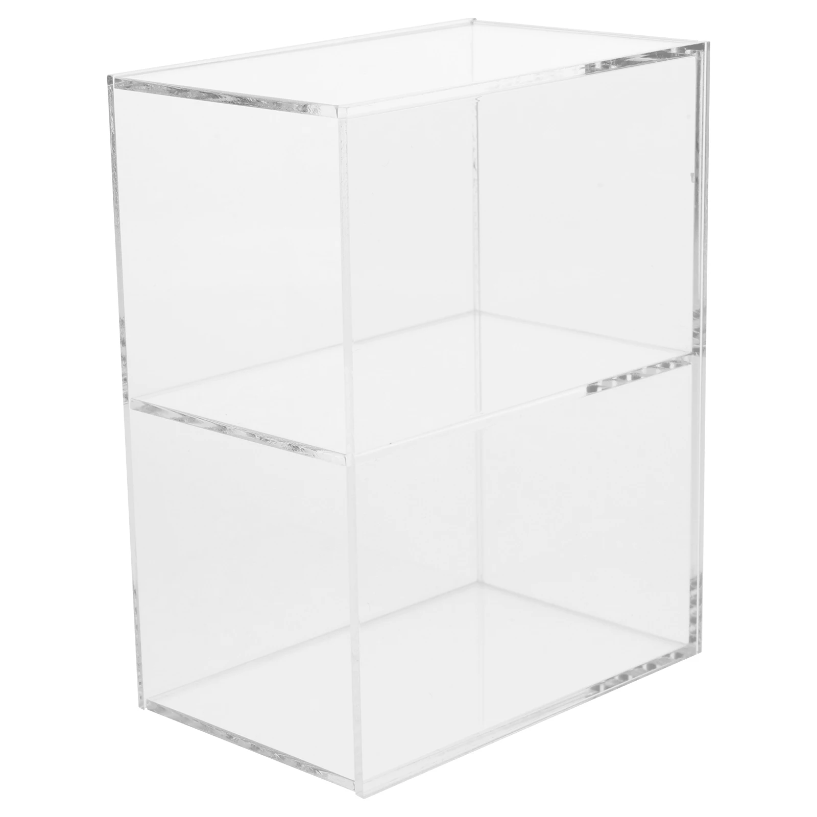 

Transparent Acrylic Fish Desktop Goldfish Bowl Small Betta Turtle Aquarium Multi-Function Clear Betta Tank Decorative for Home