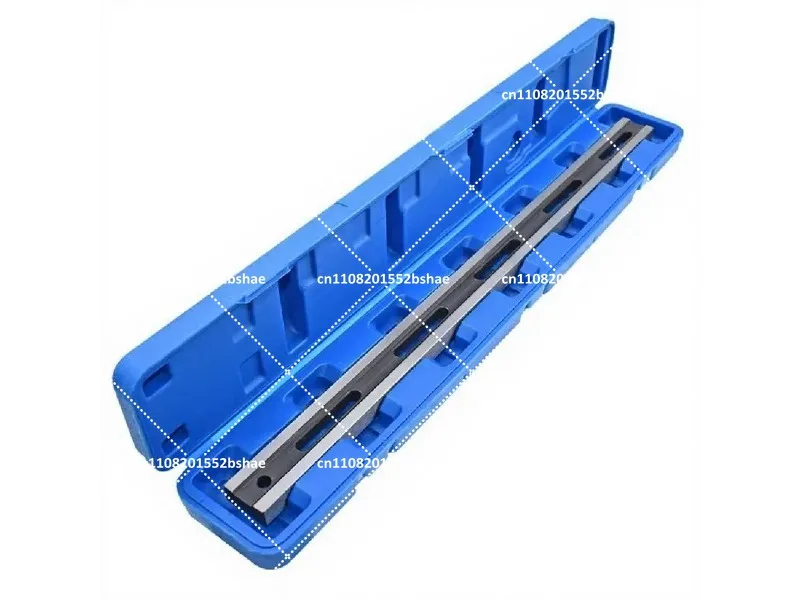 Engine Cylinder Head Flatness Measurement Ruler, Blue Dot Edge Tool for Engine Block Polishing