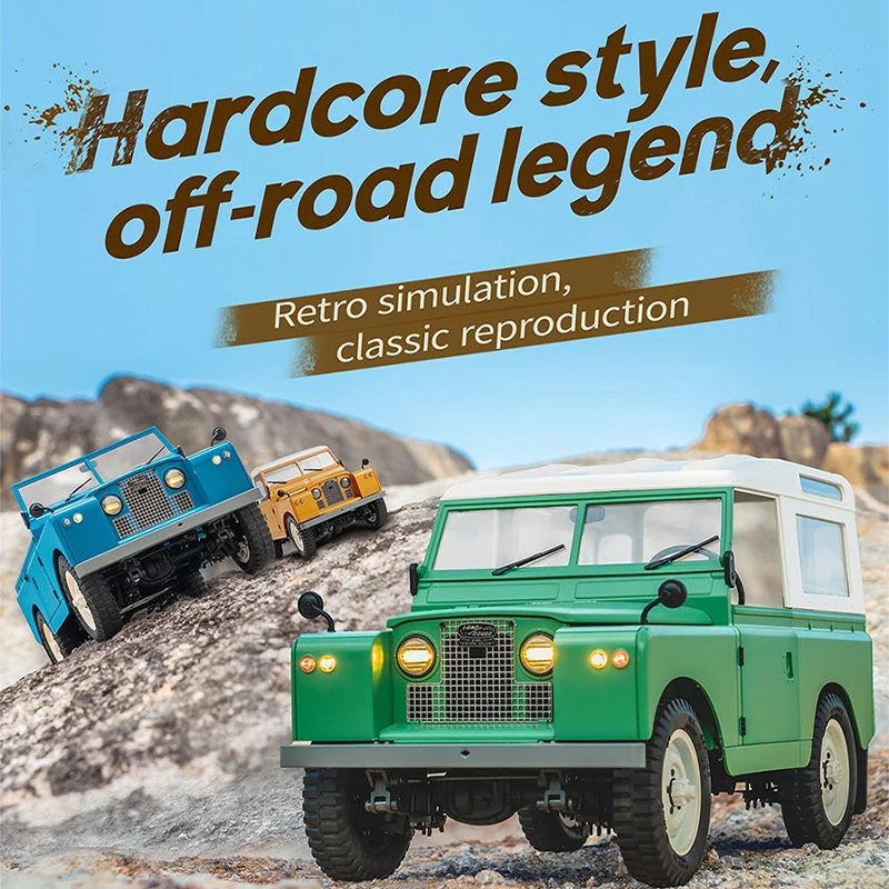 FMS Simulation Remote Control Car 1:12 Off-Road Pickup II RC Electric Remote Control Model 4WD Climbing Car Collection RTR