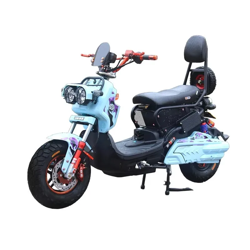 Zuimi High-end 2000W High Speed Electric Sports Motorcycle For Adults With Pedals