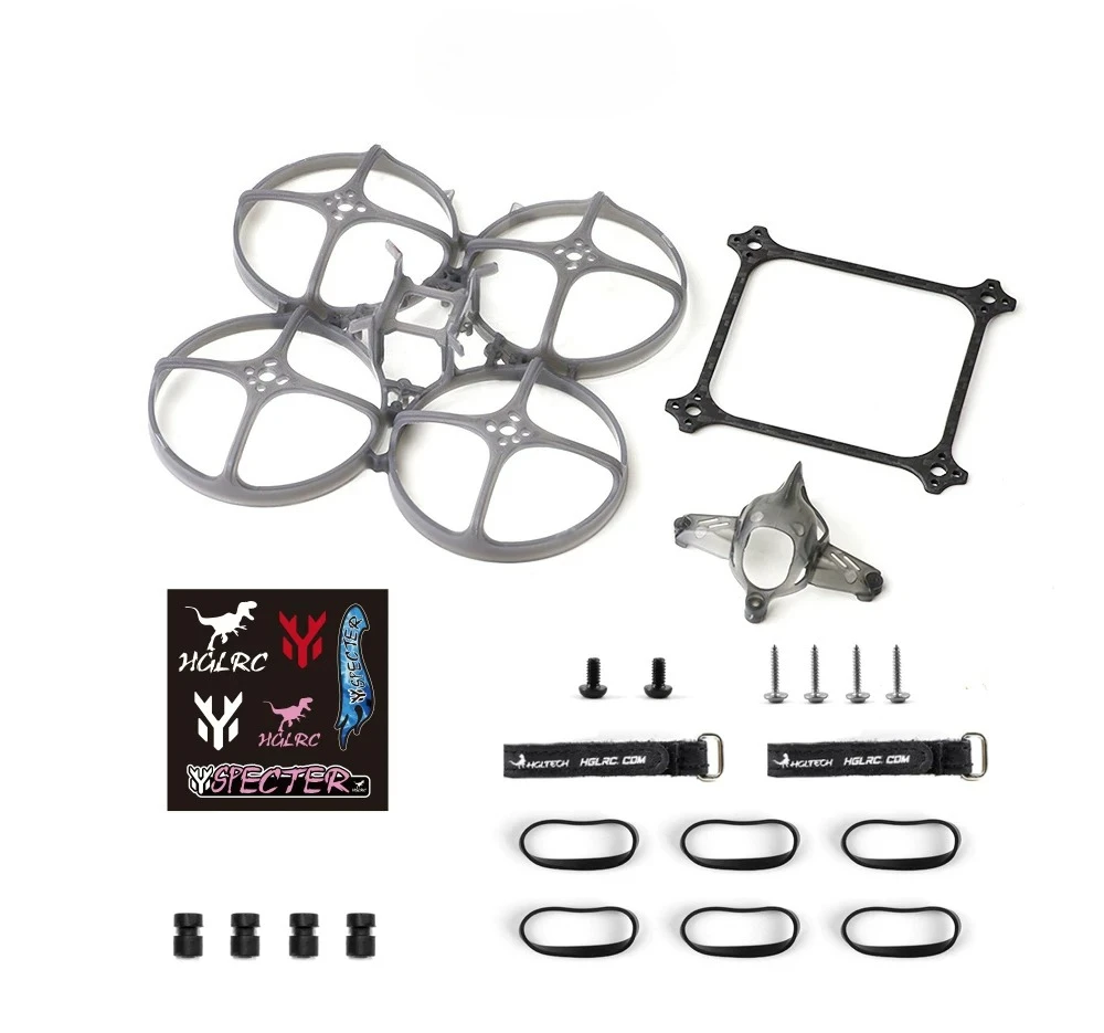 HGLRC Petrel 85Whoop Frame Kit, Beginner-Friendly, 2-inch FPV Drone Frame