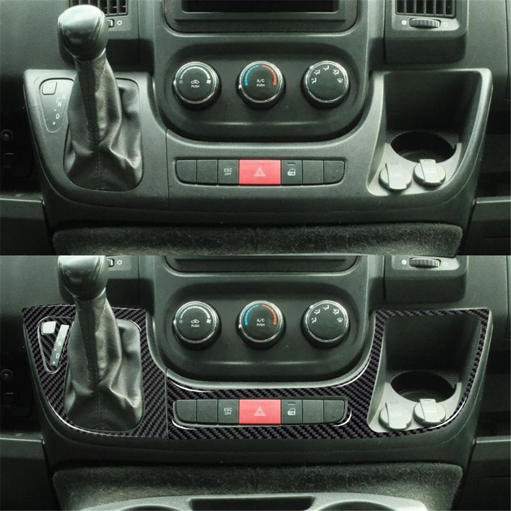 Carbon Fiber Car Sticker For Dodge Ram Promaster 2014-2021/Fiat Ducato 2007-2021 Car Interior Decorative Accessories