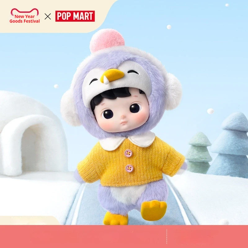 

POP MART HACIPUPU Penguin 1/8 Scale Articulated Doll Collectible Figure Desktop Display Decor For Toy Collectors And Doll Lovers