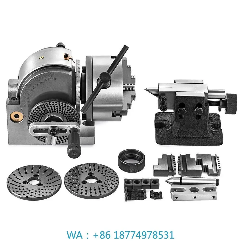 

125mm 160mm 200mm3 Jaw Chucks Dividing Head Milling Machine BS0 BS1 BS2