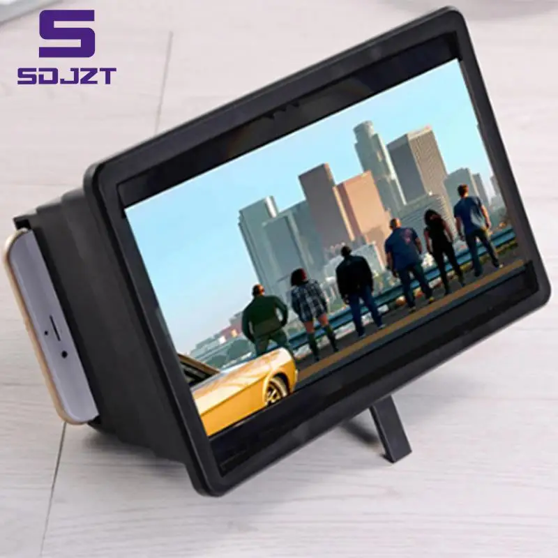 Mobile Phone 3D Screen Magnifier Smartphone Magnifying Glass Enlarger Screen 3D Movie Video Cell Phone Screen Amplifier