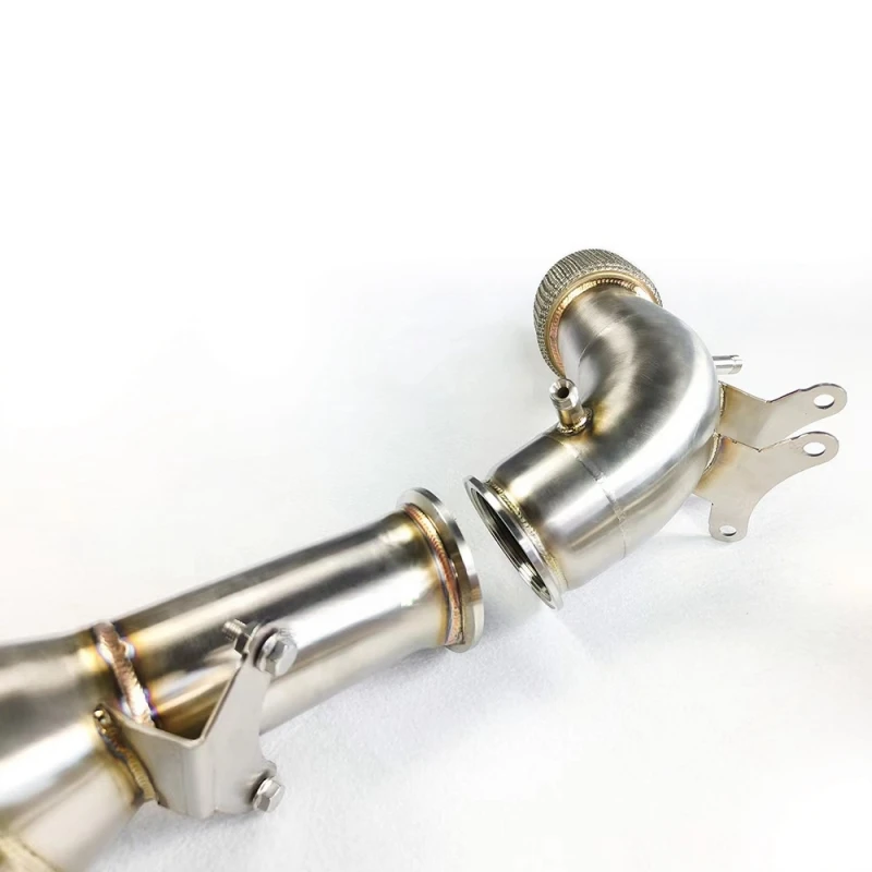 Maserati MC20 3.0T 2014-2022 Stainless Steel Exhaust Downpipe with Catalysis Cat Back