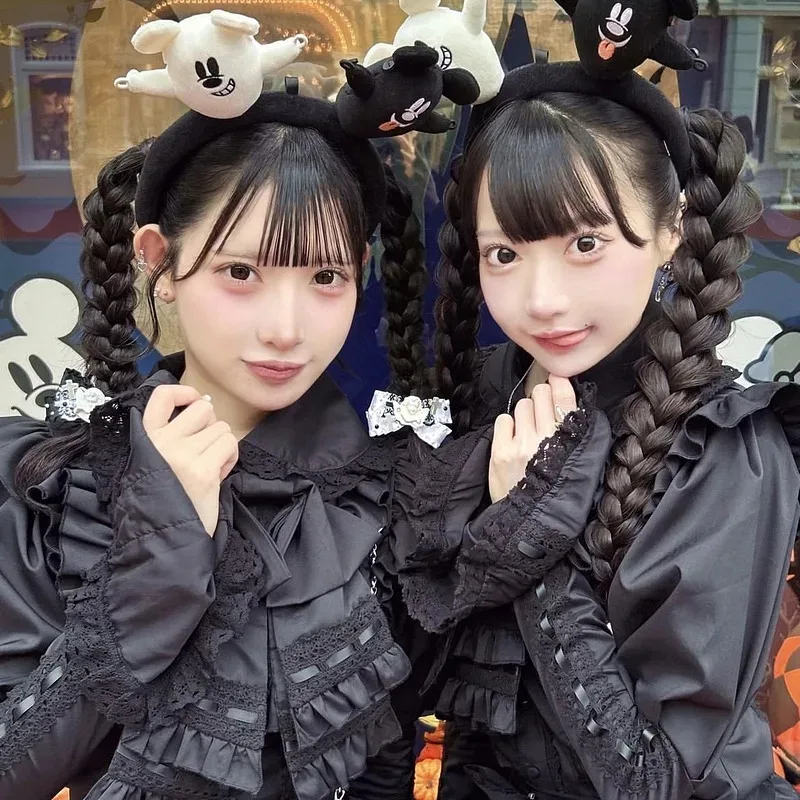 原宿系ゴシックエレガントロリータ長袖シャツ レディース サブカル Y2K ハイウエスト チェーン付きスカート 春 2025