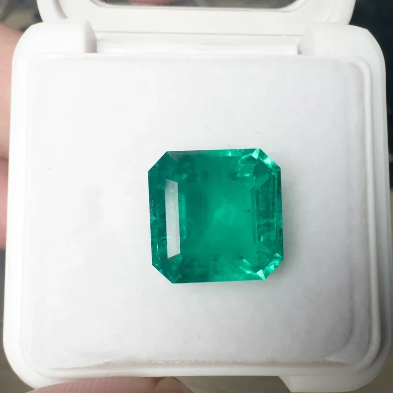 

Lab Grown Emerald Asscher Cut 12x12mm 7.84ct Gemstone for Customer Customization Jesuslopez112345 User